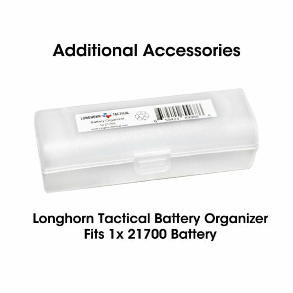 Nitecore P10i 1800 Lumen USB-C Rechargeable Tactical Flashlight, Strobe Ready with LumenTac Battery Case 10