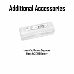 Nitecore P30i 2000 Lumen 1093 Yard Ultra Long Throw USB-C Rechargeable Flashlight with 5000mAh Battery and LumenTac Battery Organizer 3