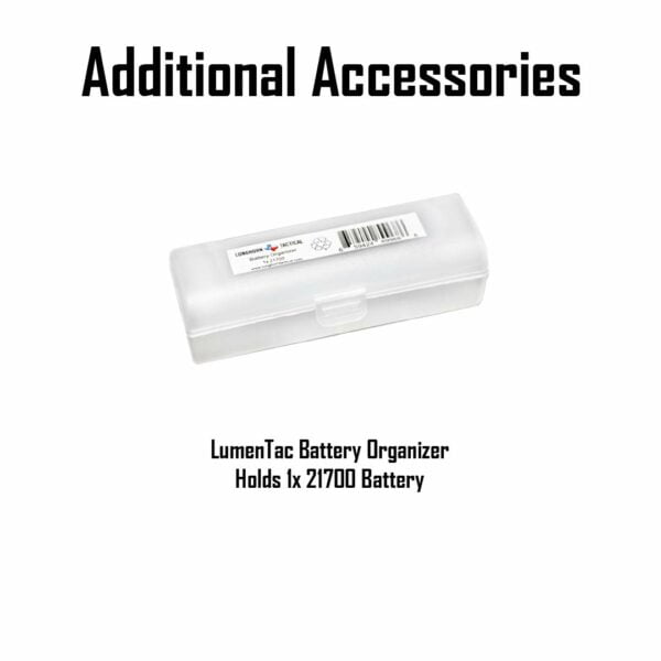 Nitecore P30i 2000 Lumen 1093 Yard Ultra Long Throw USB-C Rechargeable Flashlight with 5000mAh Battery and LumenTac Battery Organizer 10