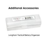 Nitecore P20iX 4000 Lumen USB-C Rechargeable Tactical Flashlight with LumenTac Battery Organizer 17