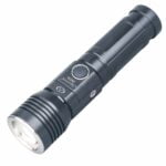 LIGHTFE Super Bright Tactical flashlight ZM26 Cree LED,Rechargeable 22430 Battery，Zoomable,90 degree elbow, tail magnet,Circular charging port focusing IPX-8 Waterproof Memory Function for Firefighter, Law Inforcement, Hunting, Night Riding …(ZM26) 14
