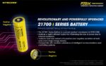 Nitecore P20iX 4000 Lumen USB-C Rechargeable Tactical Flashlight with LumenTac Battery Organizer 22