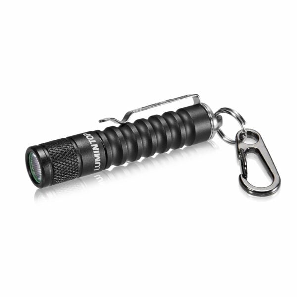 LUMINTOP EDC02 Small Keychain Flashlight, 120 lumens Pocket Mini EDC Torch with Magnetic Tail Cap,36 hours Long lasting,3 modes,IPX8 Waterproof,Powered by AAA battery(not Included) for Dog Walking, Camping, Hiking, Outdoor Activity and Emergency 9