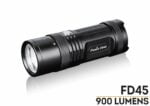Fenix FD45 900 Lumen LED Flashlight with 4 X EdisonBright AA Alkaline Batteries bundle 20