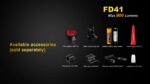 Fenix Unisex-Adult Fenix Flashlights, FD41 LED Flashlight FX-FD41, N/A, N/A 42