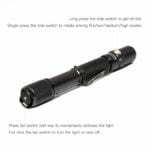 ThruNite LED Flashlight Archer 2A V3 500 Lumens CREE Portable EDC AA Flashlight with Lanyard, IPX8 Water-Resistant Dual Switch Outdoor Flash Light for Hiking, Camping, Everyday Use – CW 22