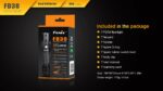 Fenix Unisex-Adult Fenix Flashlights, FD30 LED Flashlight, Black FX-FD30, Black 43