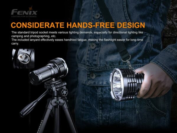 Fenix Powerful Rechargeable Search Torch (LR50R) 28