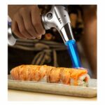 Sondiko Kitchen Torch S901, Blow Torch, Refillable Butane Torch with Safety Lock and Adjustable Flame for DIY, Creme Brulee, BBQ and Baking, Butane Gas Not Included 22
