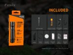 Fenix LD30 Compact 1600 Lumen LED Torch with USB Rechargeable Battery 28