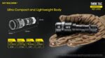NITECORE TM9K TAC 9800 Lumen USB-C Rechargeable Flashlight with Lumentac Keychain Light 20
