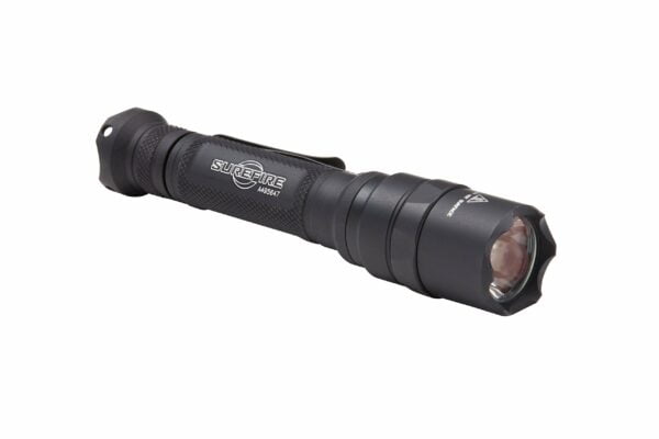 SureFire E2D Defender Ultra Dual-Output Flashlight with Dual-Output tailcap Click Switch, Black 11