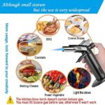 Butane Torch, Blow Torch – Professiona Chef Culinary Torch Lighter with Safety Lock and Adjustable Double Flame for Cooking BBQ Creme Brulee 21
