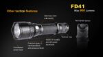 Fenix Unisex-Adult Fenix Flashlights, FD41 LED Flashlight FX-FD41, N/A, N/A 41