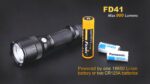 Fenix Unisex-Adult Fenix Flashlights, FD41 LED Flashlight FX-FD41, N/A, N/A 40
