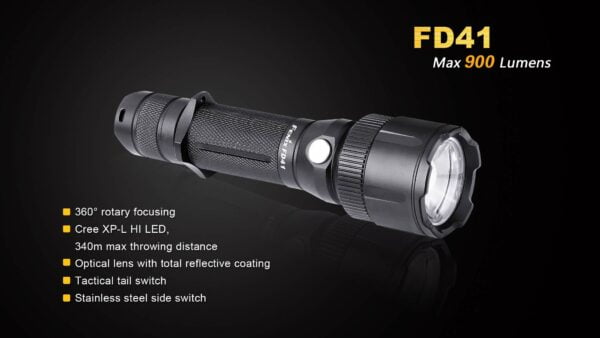 Fenix Unisex-Adult Fenix Flashlights, FD41 LED Flashlight FX-FD41, N/A, N/A 19