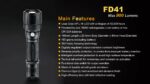 Fenix Unisex-Adult Fenix Flashlights, FD41 LED Flashlight FX-FD41, N/A, N/A 36