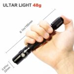 ThruNite LED Flashlight Archer 2A V3 500 Lumens CREE Portable EDC AA Flashlight with Lanyard, IPX8 Water-Resistant Dual Switch Outdoor Flash Light for Hiking, Camping, Everyday Use – CW 19