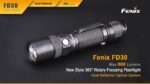 Fenix Unisex-Adult Fenix Flashlights, FD30 LED Flashlight, Black FX-FD30, Black 31