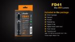 Fenix Unisex-Adult Fenix Flashlights, FD41 LED Flashlight FX-FD41, N/A, N/A 37