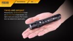 Fenix Unisex-Adult Fenix Flashlights, FD30 LED Flashlight, Black FX-FD30, Black 42