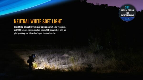 Fenix Unisex-Adult Fenix Flashlights, SD11 LED Dive Light FX-SD11 26
