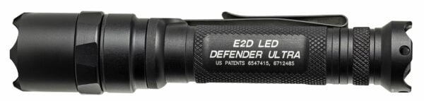 SureFire E2D Defender Ultra Dual-Output Flashlight with Dual-Output tailcap Click Switch, Black 8