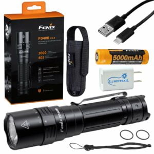Fenix Unisex-Adult Fenix Flashlights, FD30 LED Flashlight, Black FX-FD30, Black 45