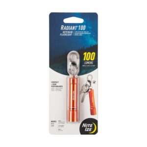 Nite Ize R100F-19-R7 Radiant 100 Keychain EDC Flashlight, Orange 16