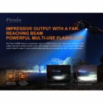 Fenix LR35R 10000 Lumen Rechargeable LED Flashlight with Lumentac Battery Organizer, Long Throw and Super Bright 19