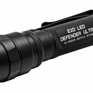 SureFire E2D Defender Ultra Dual-Output Flashlight with Dual-Output tailcap Click Switch, Black 12
