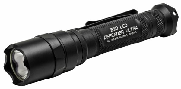 SureFire E2D Defender Ultra Dual-Output Flashlight with Dual-Output tailcap Click Switch, Black 7