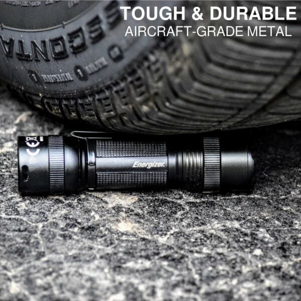 Energizer LED Tactical Metal Flashlight, Ultra Bright 700 High Lumens, Durable Aircraft-Grade Metal Body, IPX4 Water-Resistant, 4 Modes, Rechargeable Flashlight Option 13