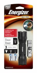 Energizer LED Tactical Metal Flashlight, Ultra Bright 700 High Lumens, Durable Aircraft-Grade Metal Body, IPX4 Water-Resistant, 4 Modes, Rechargeable Flashlight Option 31