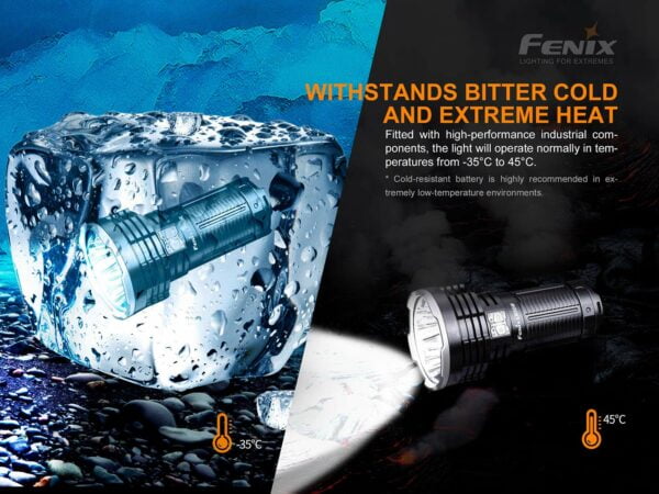 Fenix Powerful Rechargeable Search Torch (LR50R) 31