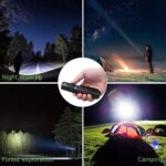 Sofirn SP35 Rechargeable LED Flashlight 2000 Lumen with ATR, Super Bright EDC Light with Battery (Inserted) and USBA to USBC Cable, for Outdoor Camping Hiking Hunting Fishing 19
