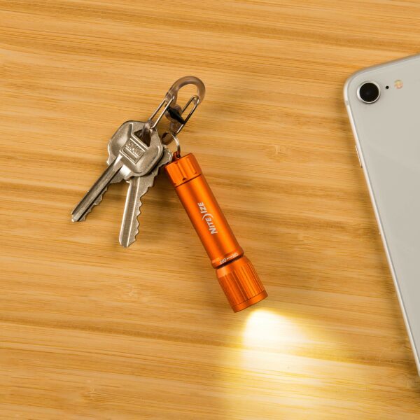 Nite Ize R100F-19-R7 Radiant 100 Keychain EDC Flashlight, Orange 15