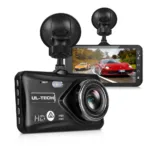UL Tech 4 Inch Dual Camera Dash Camera – Black 14