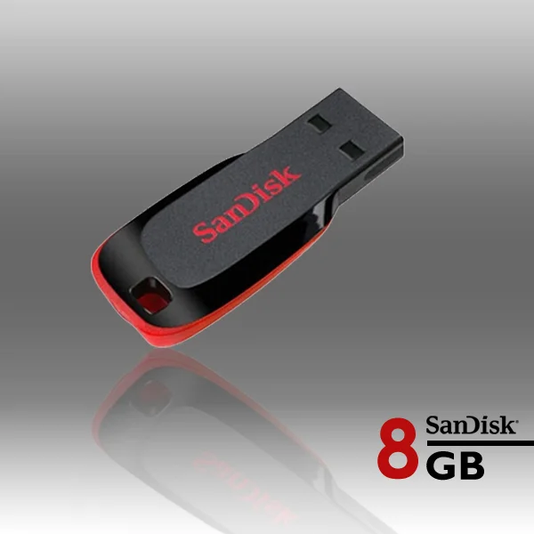 Sandisk Cruzer Blade CZ50 8GB USB Flash Drive - Image 1