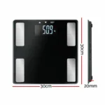 Electronic Digital Bathroom Scales Body Fat Scale Bluetooth Weight 180KG 21
