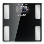 Everfit Bathroom Scales Digital Body Fat Scale 180KG Electronic Monitor BMI CAL 14