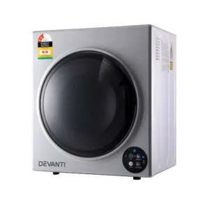 Devanti 5kg Tumble Dryer Fully Auto Wall Mount Kit Clothes Machine Vented White 24