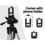 Weifeng Professional Camera Tripod Monopod Stand DSLR Pan Head Mount Flexible 17