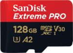 SANDISK 128GB SanDisk Extreme Pro microSDHC SQXCY V30 U3 C10 A2 UHS-1 170MB/s R 90MB/s W 4×6 SD Adaptor Android Smartphone Action Camera Drones 9