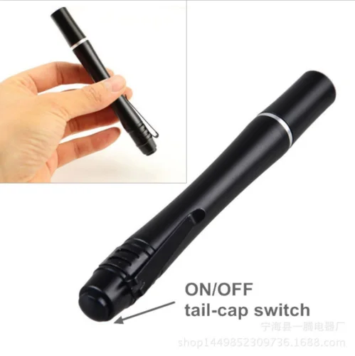 Mini UV 395nm Inspection Pen Torch Ultra Violet Flashlight Pocket Lamp Fluoresce Flashlights EZ SHOP 8