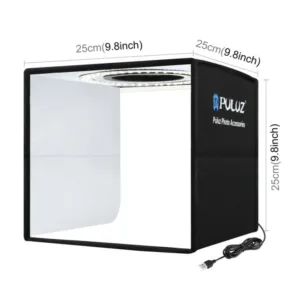 30CM Portable Photo Studio LED Light Tent Bar Cube Soft Box Room Photography 23
