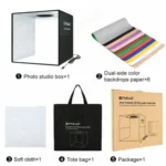 25CM Portable Photo Studio LED Light Tent Bar Cube Soft Box Room Photography 15