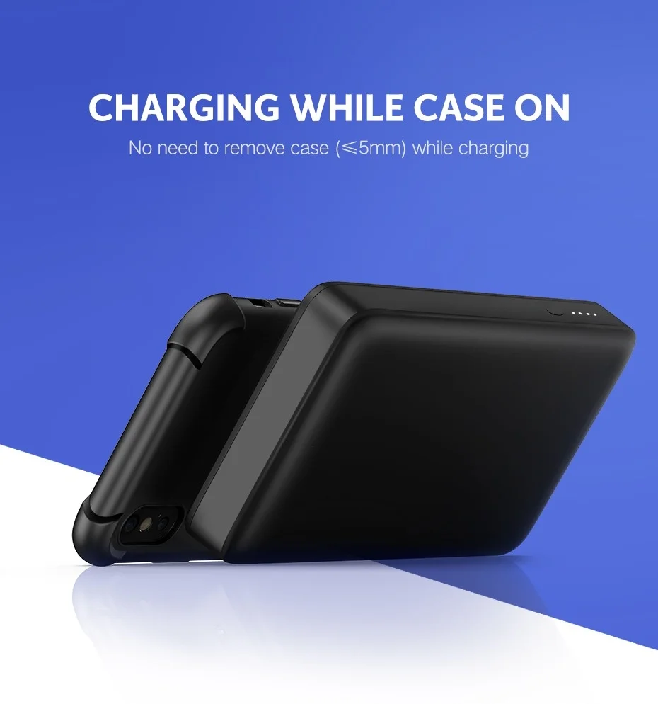 UGreen 10000mAh  Power bank  with 10W QI Wireless Charging Pad - Black 50578 - Image 2