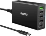 CHOETECH Q34U2Q 5-Port 60W PD Charger with 30W Power Delivery and 18W Quick Charge 3.0 14 CHOETECH Q34U2Q 5-Port 60W PD Charger with 30W Power Delivery and 18W Quick Charge 3.0
