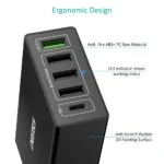 CHOETECH Q34U2Q 5-Port 60W PD Charger with 30W Power Delivery and 18W Quick Charge 3.0 15 CHOETECH Q34U2Q 5-Port 60W PD Charger with 30W Power Delivery and 18W Quick Charge 3.0 - Image 2